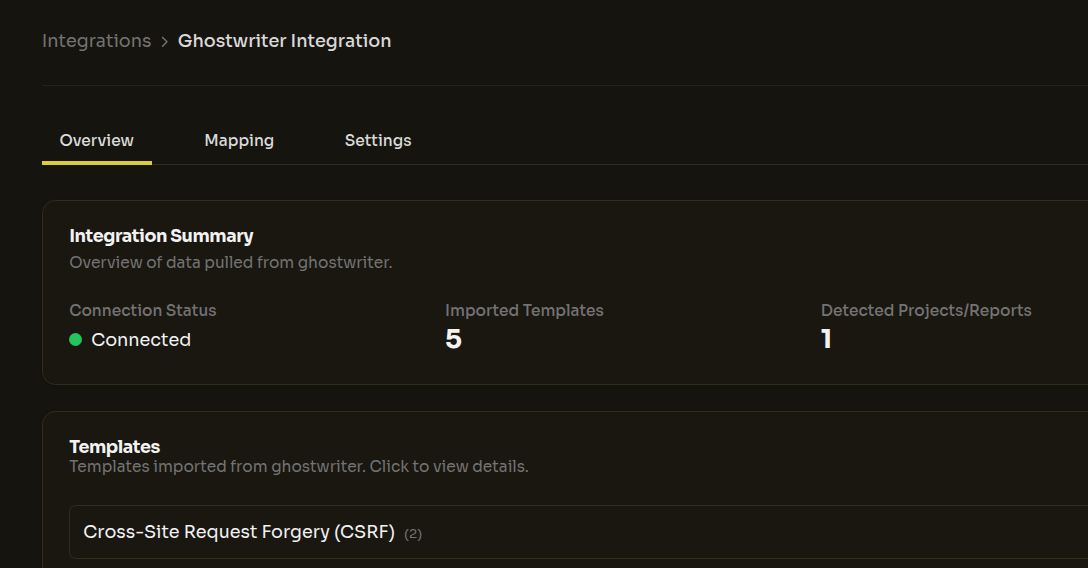 Successful Ghostwriter Connection Dashboard